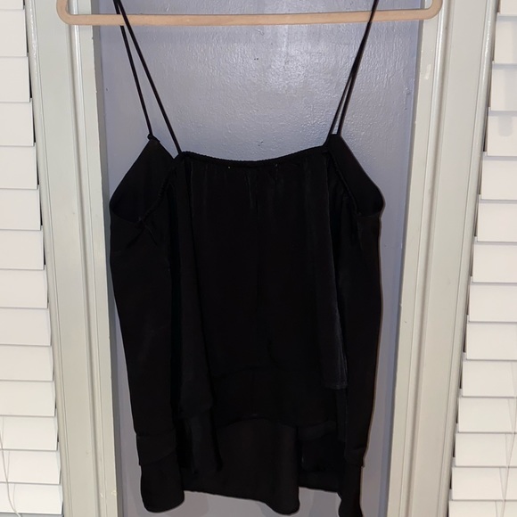 Women’s Rowen Black Flowy Tank Top Medium - Picture 8 of 8